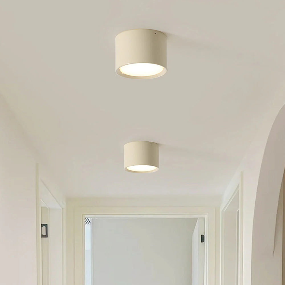 Plafoniera a LED in stile amaretto