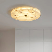 Alabaster gloedplafondlicht