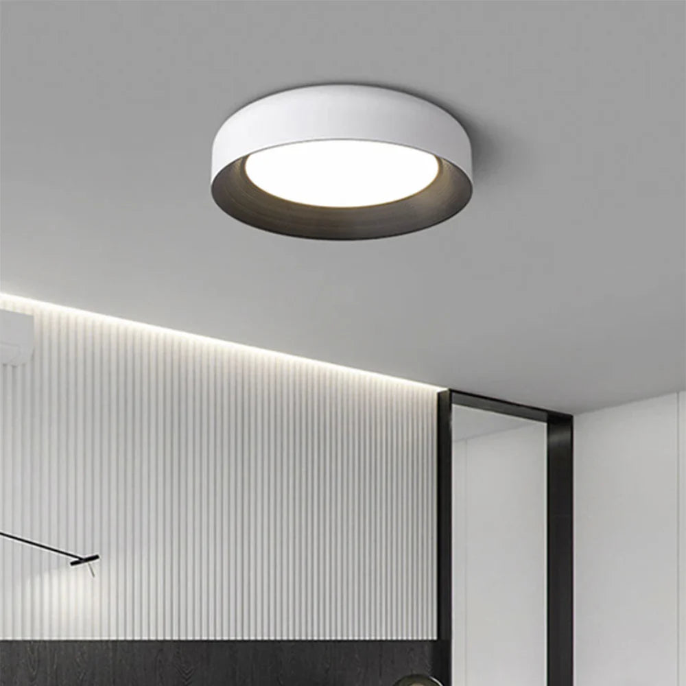Black Flush Mount LED Ceiling Light