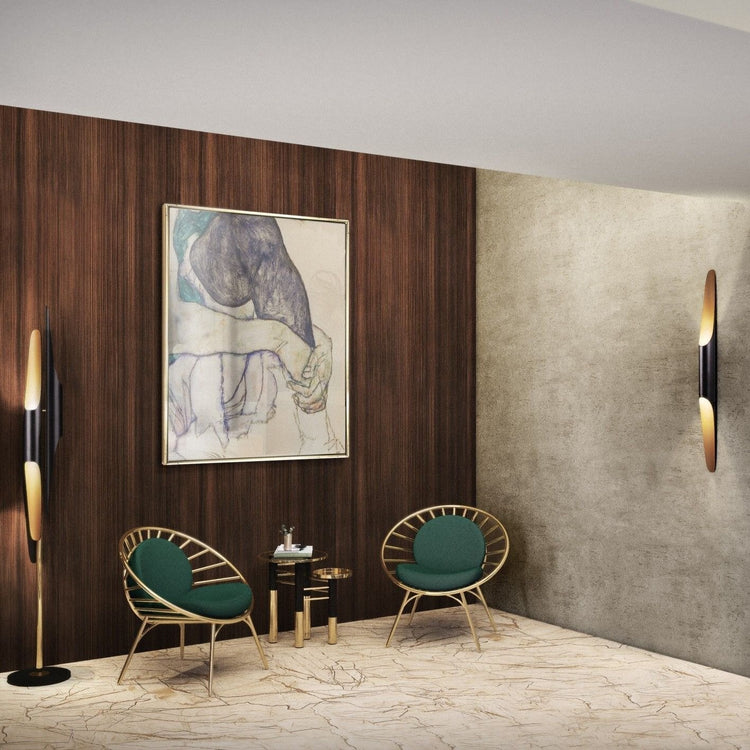 Moderne Tube Aluminium Væglampe