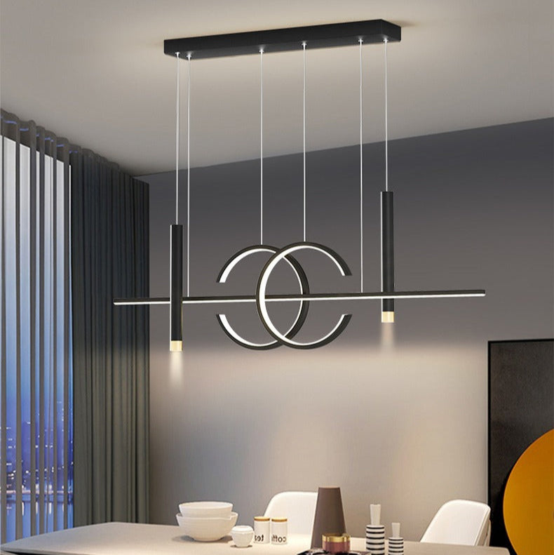 Lampadario moderno e semplice per proiezione del cielo stellato