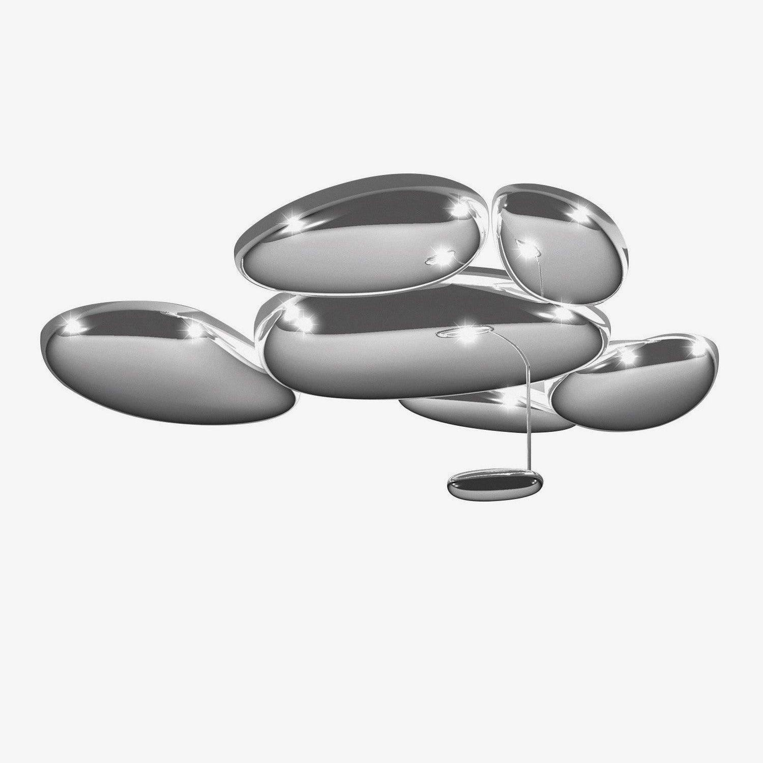 Trendy Pebble Metal Ceiling Light