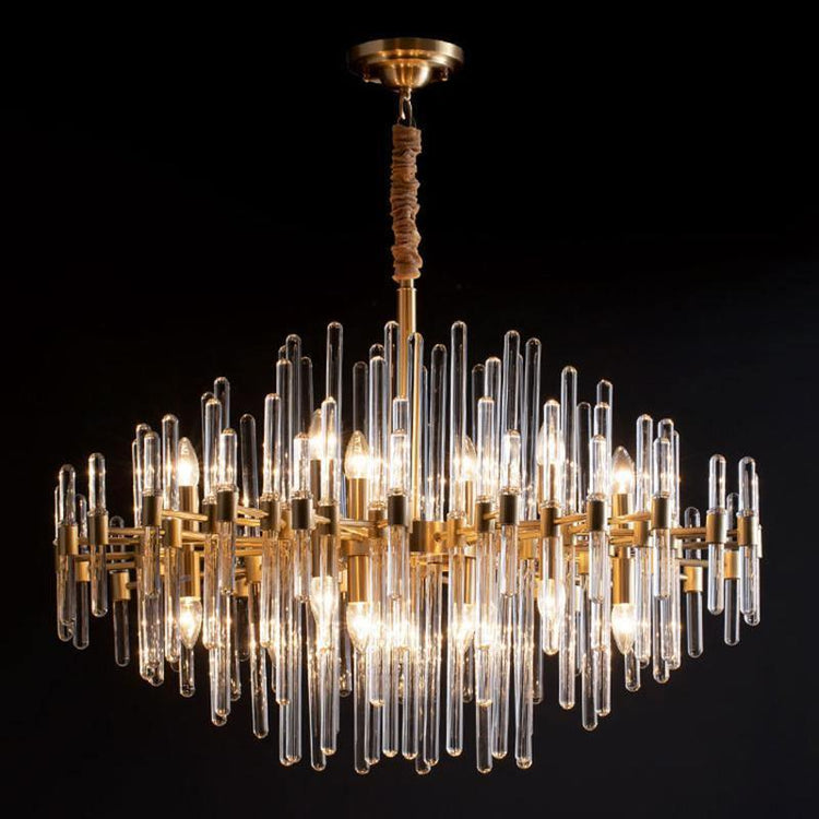 Elegant Ornate Crystal Chandelier