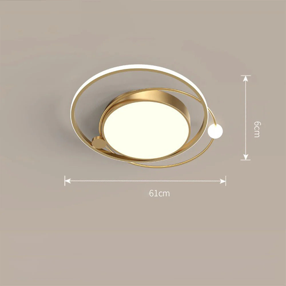 Stylish Round Acrylic Ceiling Light