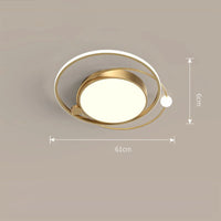 Artistic Circle LED Ceiling Fixture