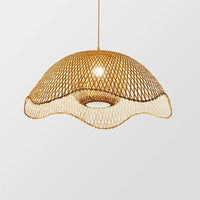 Handwoven Bamboo Pendant Light