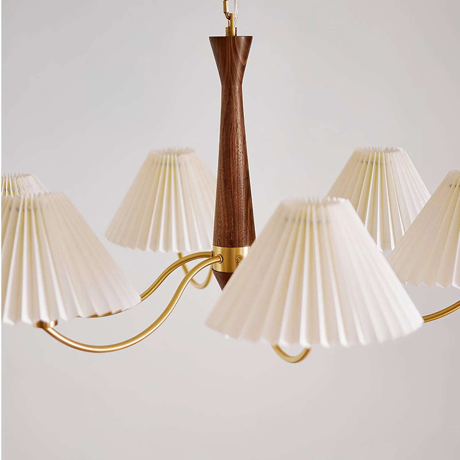 Lampadario Eleganza Plissettato