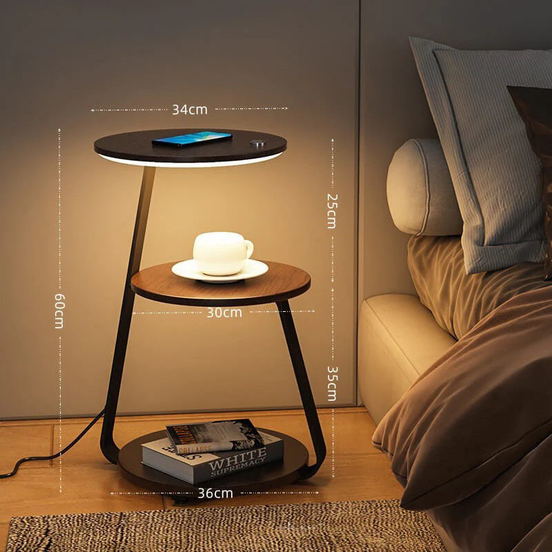 Lampadaire multicouche rechargeable créatif