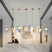 Opal Haze Pendant Light