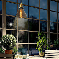 Scandinavian Transparent Glass Pendant Light