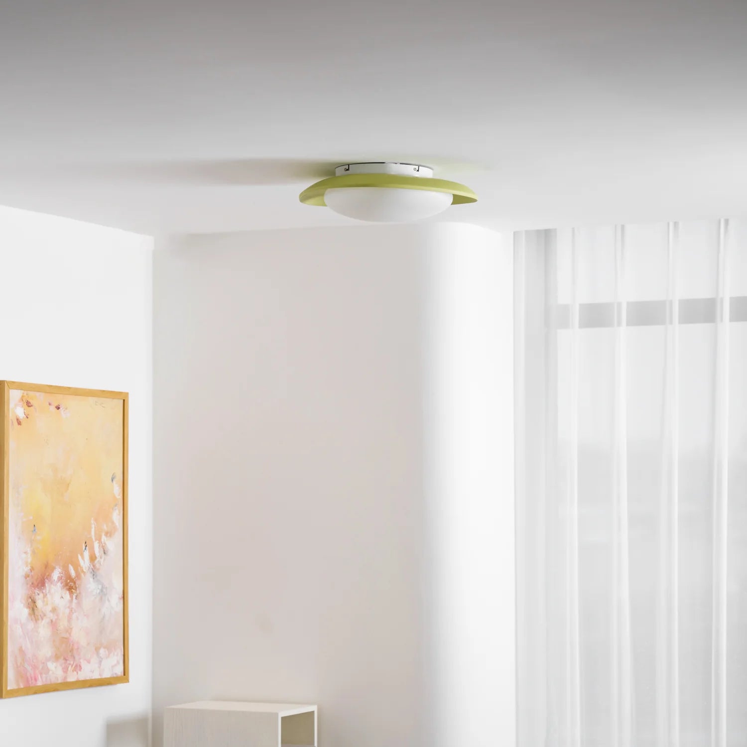 Stylish Pebble Resin Ceiling Light