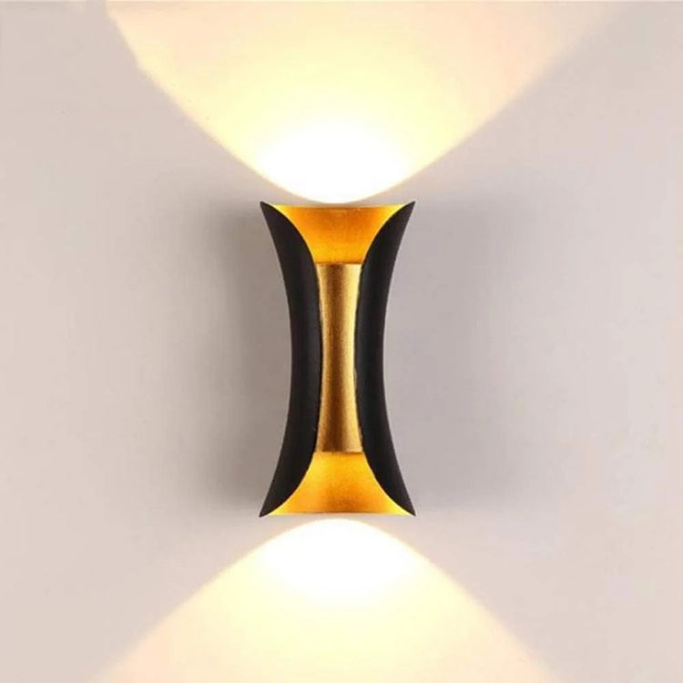 Modern Irregular Aluminum Outdoor Wall Light