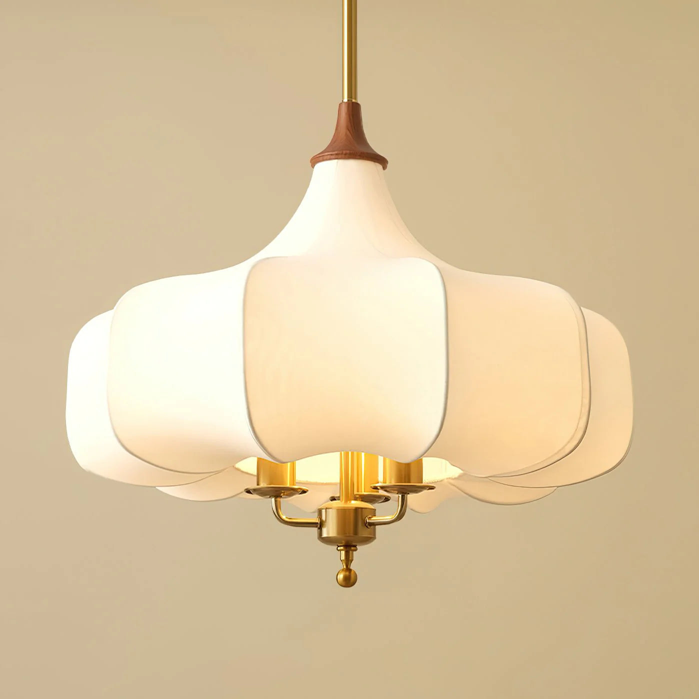 Vintage Cloud Cloth Pendant Light