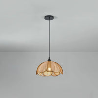 Rattan Blossom Pendant Light