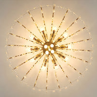 Moderne Crystal Teardrop klare nuancer lysekrone