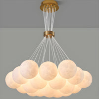 Modern Simple Moon Chandelier