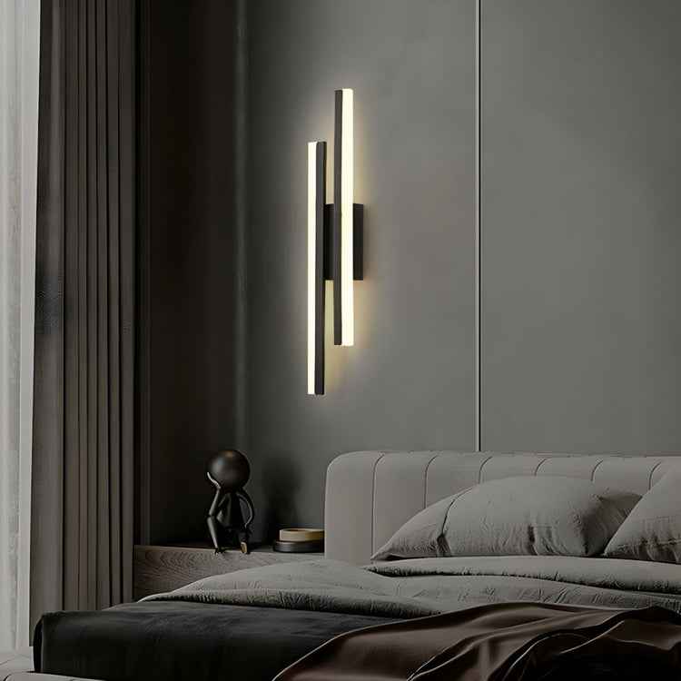 Moderne enkel akryl væglampe