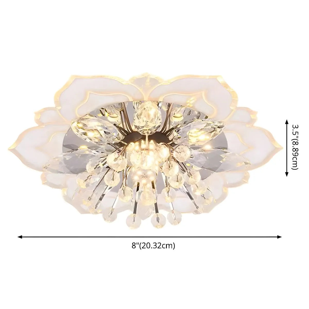 Modern Minimalist Cross-Border Crystal Chandelier