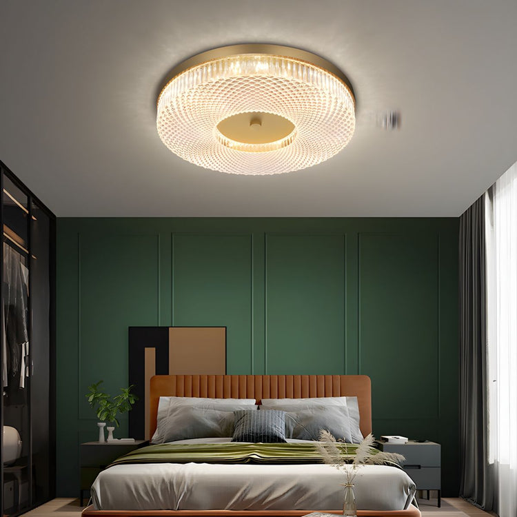 Glarefusion Kreative runde Deckenleuchte aus Acryl