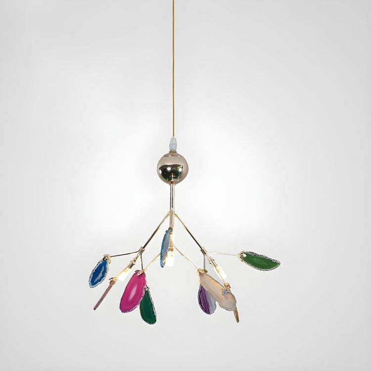 Nordic Elegant Branch Agat pendel