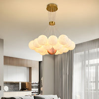 Modern Simple Moon Chandelier