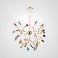 Nordic Elegant Branch Agate Pendant Lamp