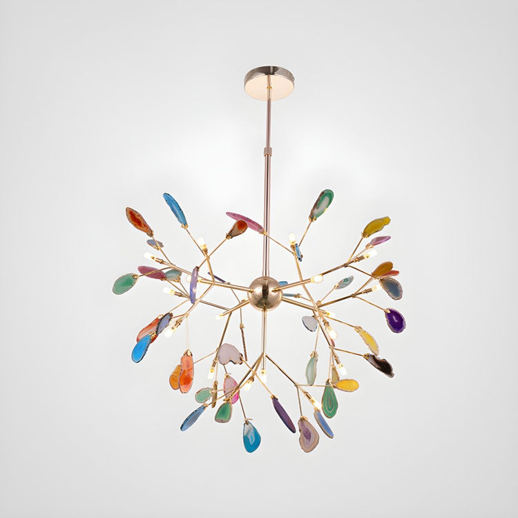 Nordic Elegant Branch Agat pendel