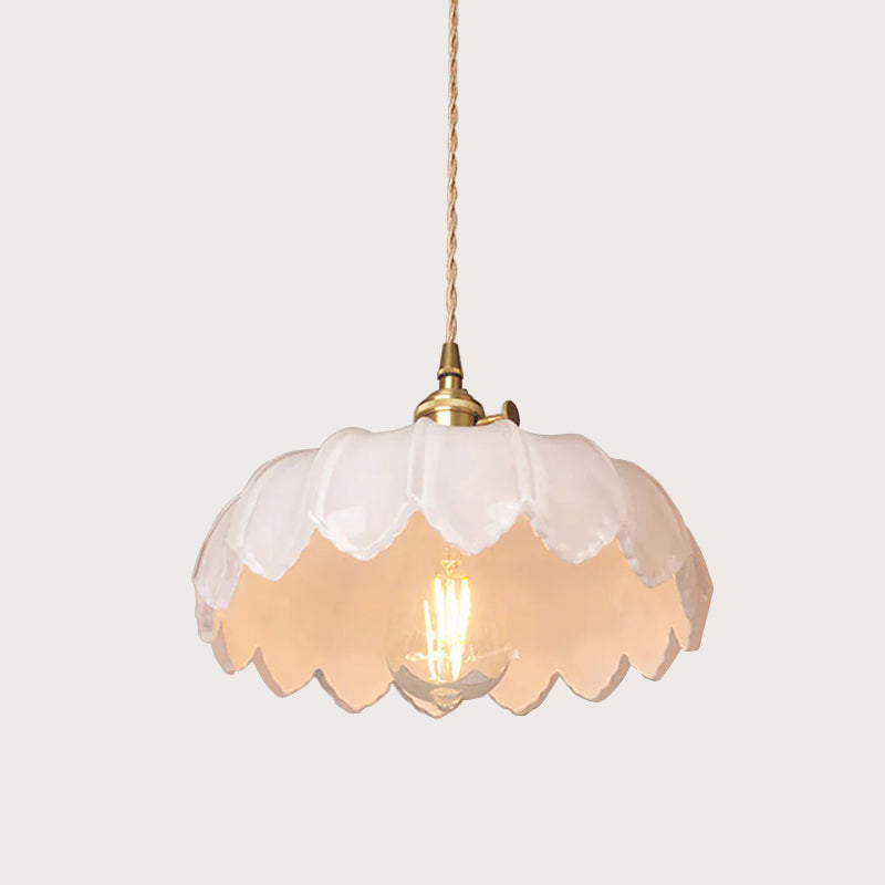 Glarefusion Chic Glass Flower Pendel Lampe