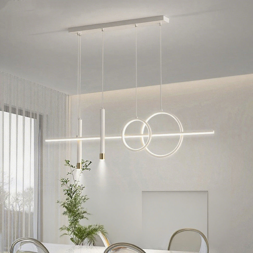 Lampadario moderno e semplice per proiezione del cielo stellato