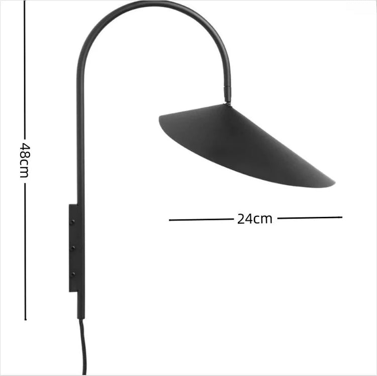 Klassisk Irregular Iron Wall Light