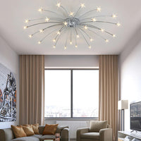 Opulent Star-Globe glass Ceiling Light