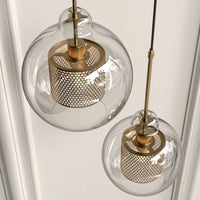 Contemporary Chiswick Glass Pendant Light