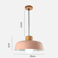 Nordic afgezwakt metalen hanglamp