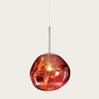 Glarefusion Chic Glass Melt Pendant Light