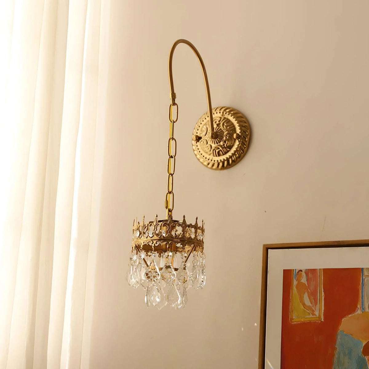 Regalia Crystal Wall Light