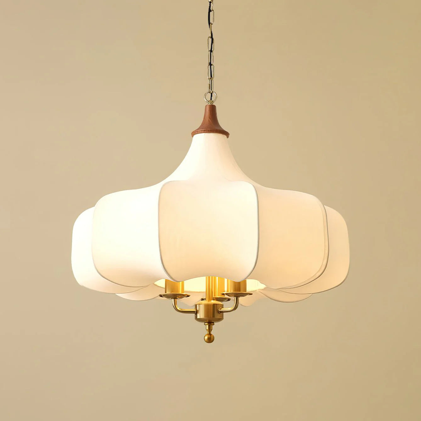 Vintage Cloud Cloth Pendant Light