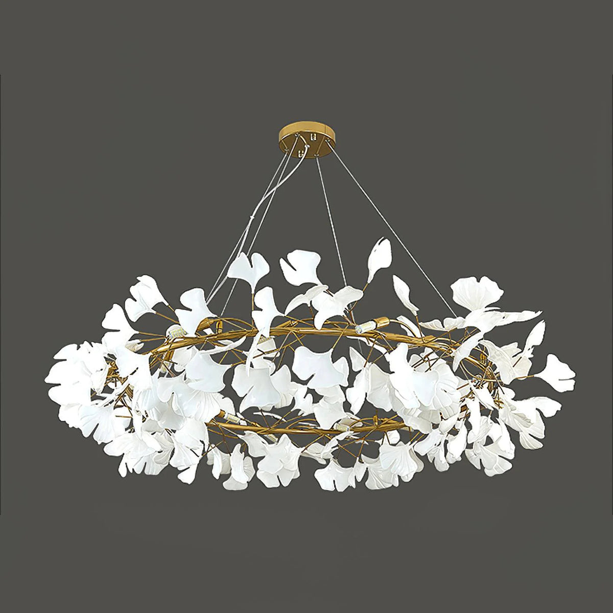 Gingko Halo lysekrone