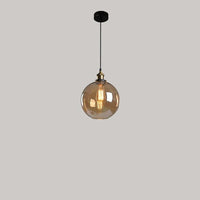 Scandinavian Transparent Glass Pendant Light