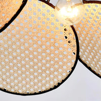 Rattan Bloom Pendant Light
