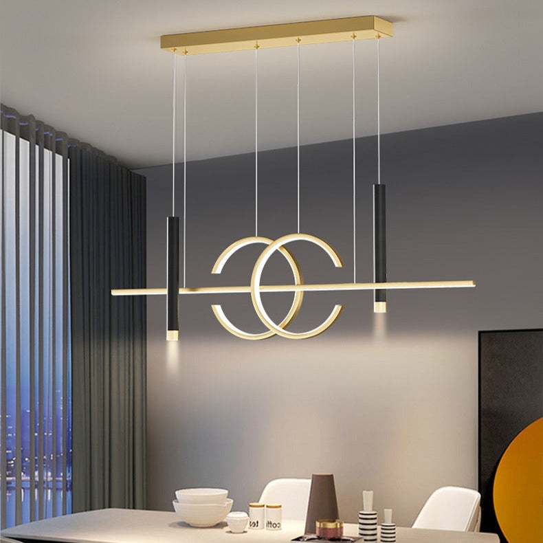 Lampadario moderno e semplice per proiezione del cielo stellato