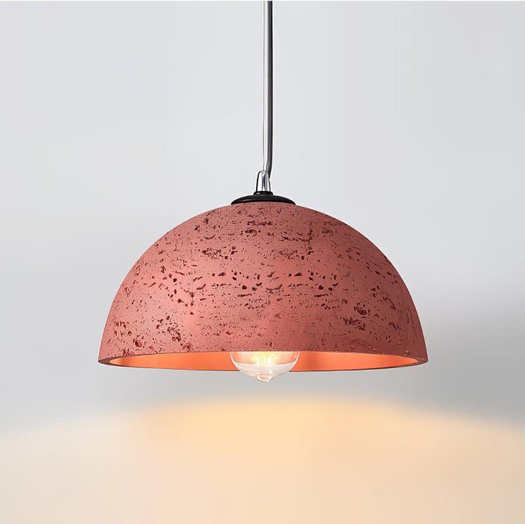 Modern Dome Resin Pendant Light