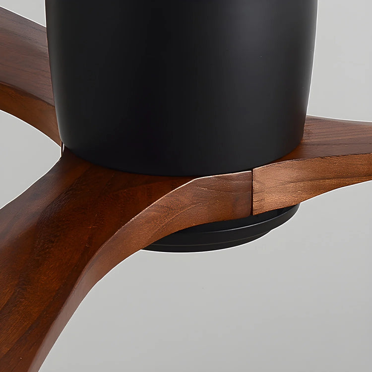 Moderne WoodAura loftsventilatorlys