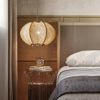 Artistic Wooden Irregular Pendant Light
