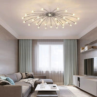 Opulent Star-Globe glass Ceiling Light