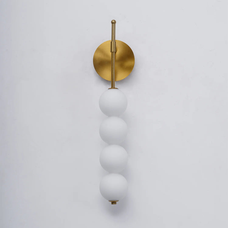 Elegant Spheres glasvæglampe