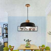 Nordic afgezwakt metalen hanglamp
