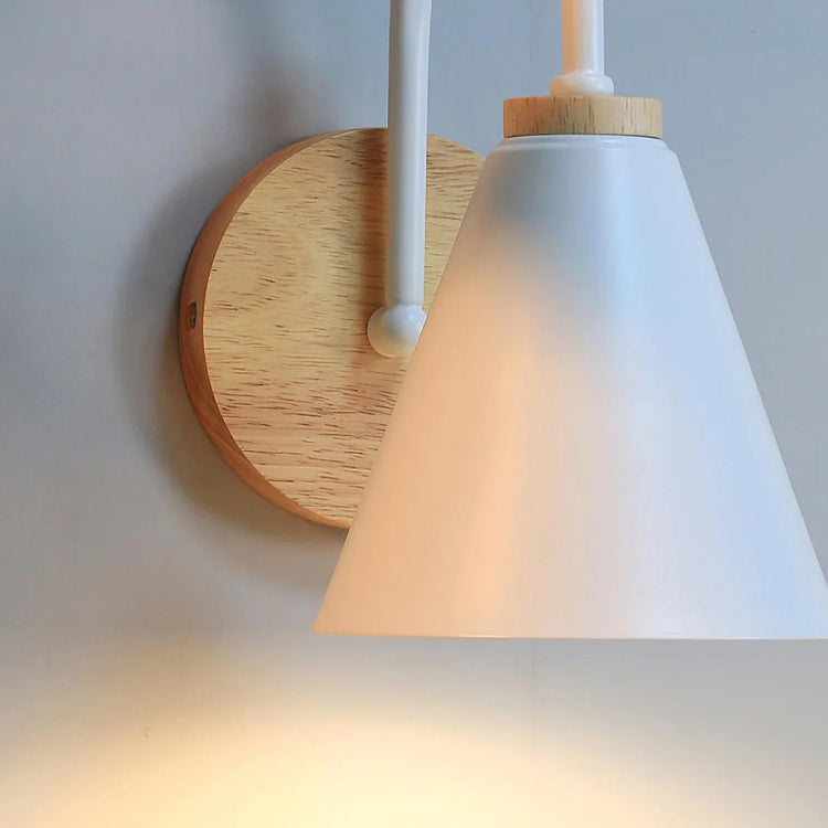Retro Cone Iron Wall Lamp
