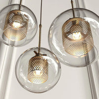 Contemporary Chiswick Glass Pendant Light
