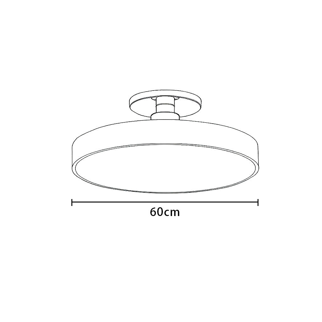 Nordic Round Flush Mount Ceiling Light