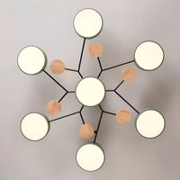 Plafonnier LED circulaire moderne nordique en acrylique